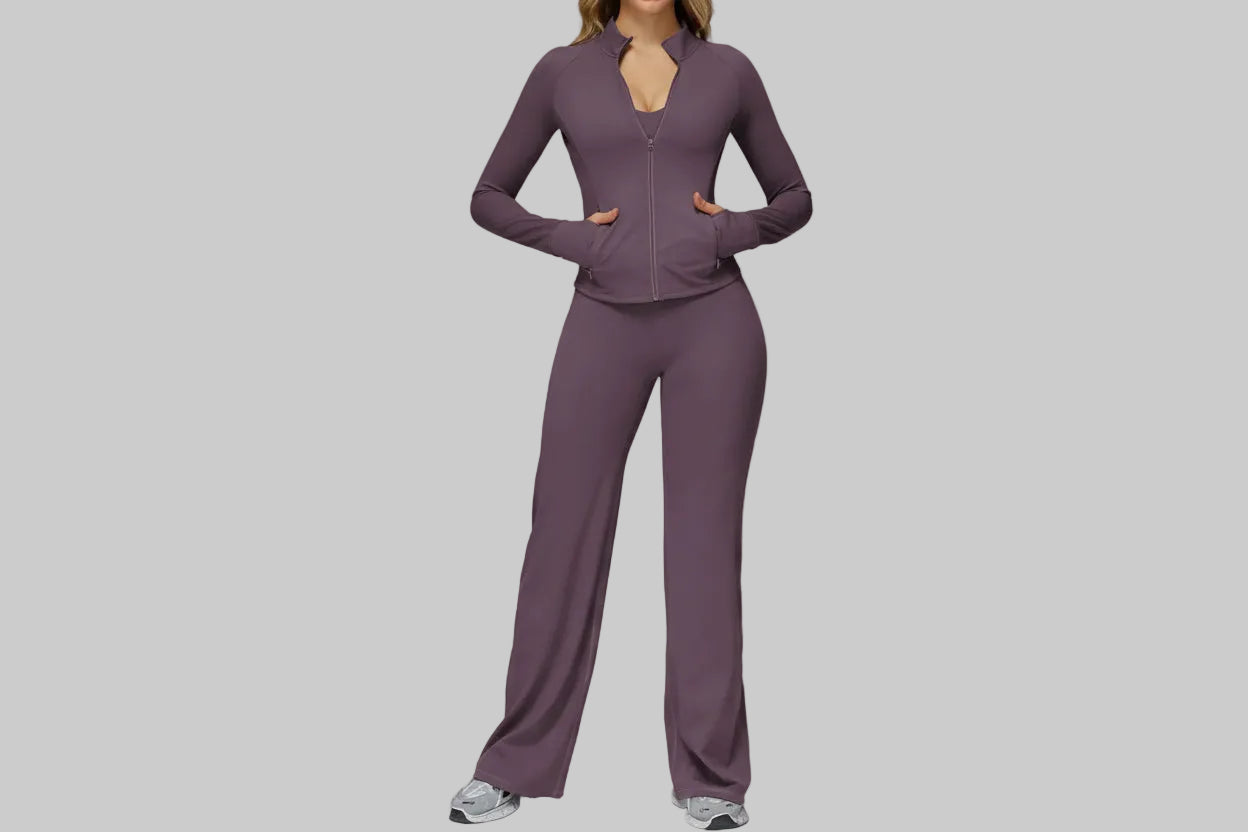 Legging et soutien-gorge de sport femme pour yoga et entraînement