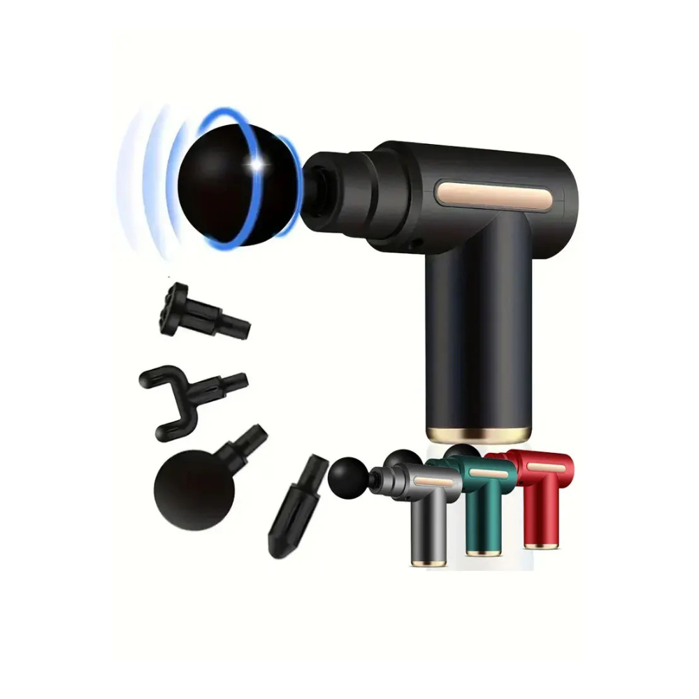 Pistolet de massage électrique à vibrations pour la relaxation musculaire - Nava