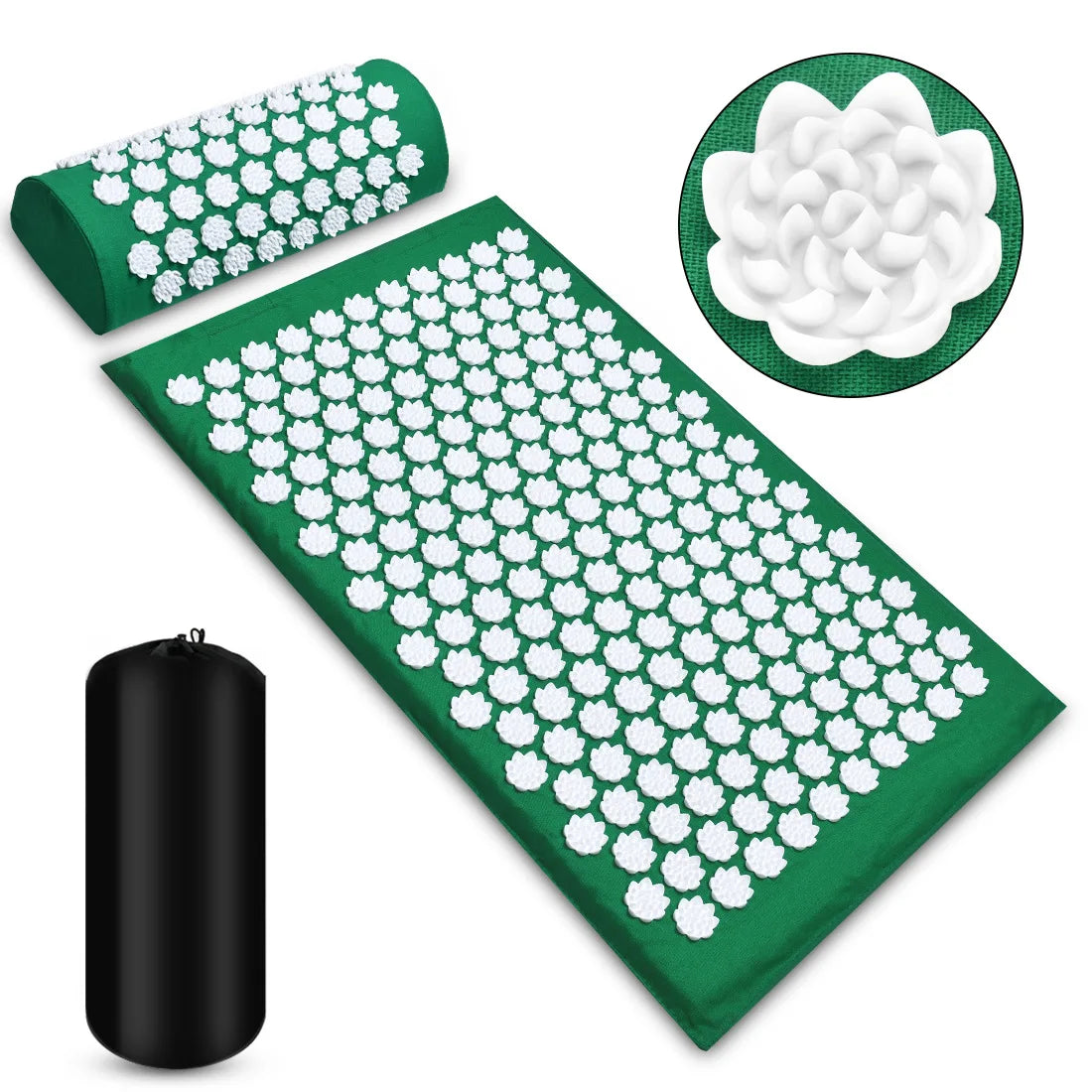 Tapis de Massage Soulage Stress et Douleurs du Dos & Corps