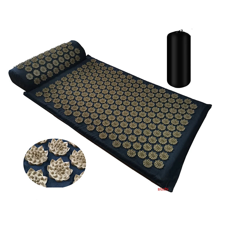 Tapis de Massage Soulage Stress et Douleurs du Dos & Corps
